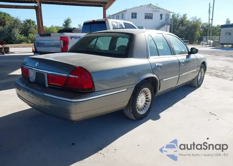 2002 Mercury Grand Marquis Ls из США, поврежденный, VIN 2MEFM75W62X630001